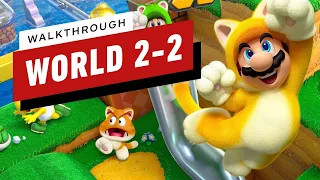 Super Mario 3D World Walkthrough - World 2-2: Puffprod Peaks