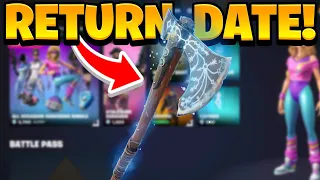 LEVIATHAN AXE PICKAXE RETURN RELEASE DATE in Fortnite Item Shop! (November 2023)