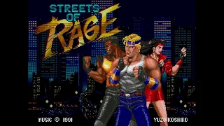 Streets of Rage - All Bosses (Blaze)