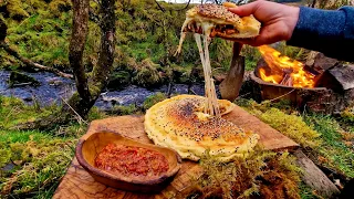 Divine shredded Chili Chicken baked in a beautiful Shipped Bread (CHICKEN RECIPE, RELAXING SOUNDS)