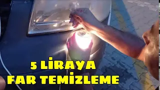 Evda Far Temizleme Cihazı Nasıl Yapılır sonuç mükemmel