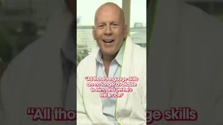 Bruce Willis is losing his language skills