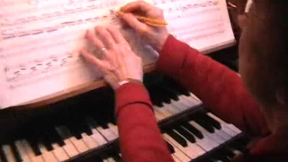 Marie-Claire Alain - Organ lesson - part two