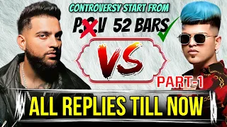 Karan Aujla Vs Raka Controversy | Raka Vs Karan Aujla | Part 1 | All Replies Of Karan Aujla & Raka