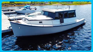 You've NEVER Seen a Cruising Boat Like This Before [Full Tour] Learning the Lines