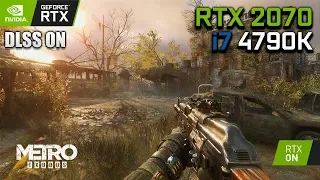 Metro Exodus: Sam's Story - RTX 2070 OC & i7 4790K | 1440p Max Settings (RTX On + DLSS)