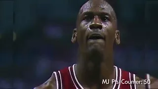 Michael Jordan Highlights vs Cavaliers 1990 03 28  , Career High HD