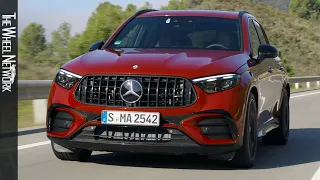 2024 Mercedes-AMG GLC 63 S E Performance | Patagonia Red | Driving, Interior, Exterior