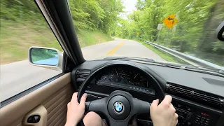 1989 BMW E30 325i POV Drive and Exhaust