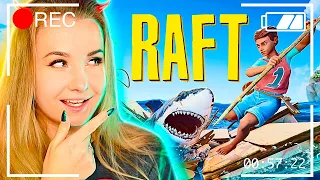 🔴 ДАША И БРЕЙН ВЫЖИВАЮТ НА ПЛОТУ ПОСРЕДИ ОКЕАНА С АКУЛАМИ В RAFT, #4