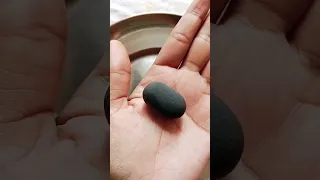 making shivling with super clay | DIY shivling at home #shivling #diy #clay #shorts #trending