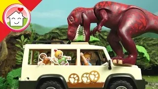 Playmobil en español Safari de dinosaurios - La Familia Hauser