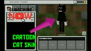 How to get cartoon cat skin without deleting minecraft in mobile