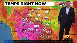 Excessive heat returns to metro Phoenix