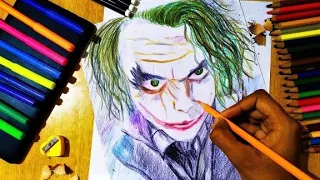 How to Draw the JOKER smile easy | Step by Step | hazell arts