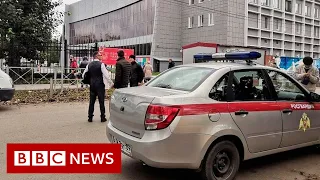 Gunman kills six people at Russian university - BBC News