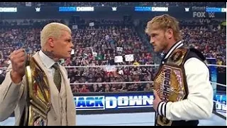 Cody Rhodes/Logan Paul Contract Signing was Cringe!