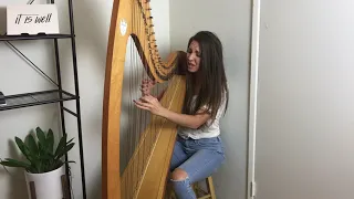 Reckless Love - Cory Asbury (Harp Cover by Megan Tibbits)