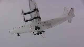 Antonov An-12BP - Landing