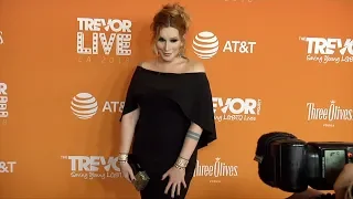 Our Lady J 2018 TrevorLIVE LA Orange Carpet