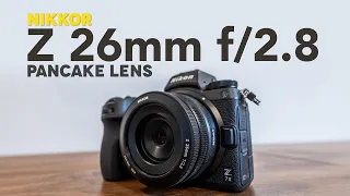 Nikon Z 26mm f/2.8 pancake lens