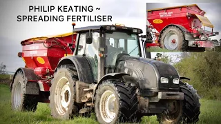 Philip Keating - SPREADING FERTILISER 2024 (BREDAL K65 FERT SPREADER)