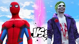 The Joker vs Spider-Man - Epic Superheroes War