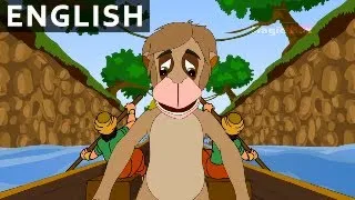 Noble Monkey - Jataka Tales In English - Animation / Cartoon Stories For Kids