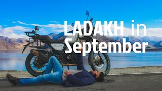 Ladakh in September  || Pangong Tso || Khardung La