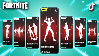 TOP 25 LEGENDARY ICON DANCES & EMOTES IN FORTNITE