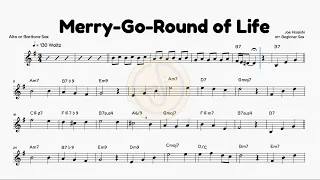 Merry-Go-Round of Life - Alto Sax Sheet Music