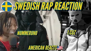 Swedish Drill Rap With English Subtitles! Ft. Nummeruno, 1 CUZ, ASME | American Reacts🇺🇸