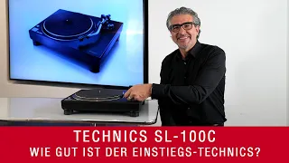 Technics SL-100C | Wie gut ist der Einstiegs-Plattenspieler?