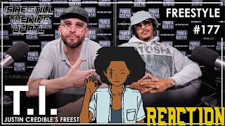 The KING of ATL T.I. Freestyles Over Classic Dr. Dre & Nipsey Hussle Beats Reaction!!!