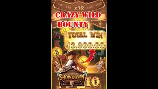 CRAZY WILD BOUNTY SHOWDOWN #Crazytv #slots #bigwin #onlinecasino