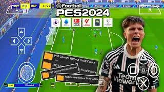 UPDATE!! EFOOTBALL PES PPSSPP  2024  FULL UPDATE TIM EROPA & ARAB | CAMERA PS5 HIGH GRAPHICS