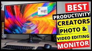 Top 5 Best Monitor For Productivity & Office Work in 2024 (Buying Guide & Review)