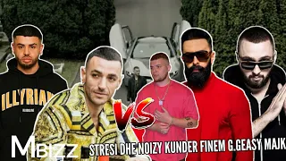 Stresi kerkon falje Noizy , Stresi diss Finem Ghetto Geas Majk ( po foli i fundit )