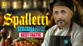 4231N Spalletti Base  | Plug & Play | Best Tactics | Football Manager 24