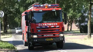 Brandweer, Politie en (solo-) ambulances met spoed naar en van meldingen in Oss en omgeving