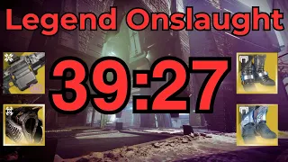 Legend Onslaught 50 WAVES in 39 Mins! (39:27, WR)