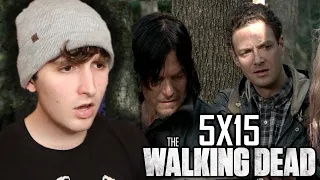 THE WALKING DEAD - 5X15 - US or THEM?! - REACTION