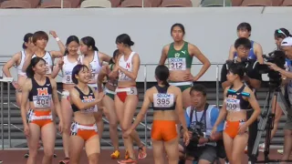 女子リレー  決勝  4×100mR  関東インカレ陸上2024