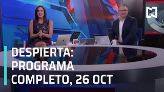 Despierta I Programa completo 26 de Octubre 2020