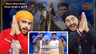 Reaction on Warriors | Bob.B Randhawa, 100RBH | MTV Hustle 03 REPRESENT | Singh Brothers Reaction