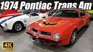 1974 Pontiac Firebird Trans Am For Sale Vanguard Motor Sales #0709