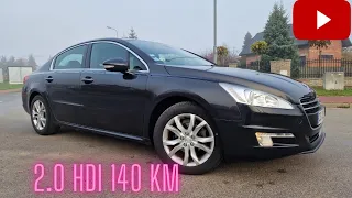 DOSTAWA PEUGEOT 508 ALLURE SEDAN 2.0 HDI 140 KM @pewneafcars