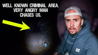 **EXTREMELY SCARY** PERSON CHASED US OUT OF THE FOREST