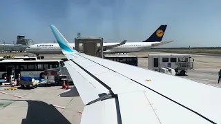 Sunny Takeoff and Taxi at Frankfurt | Discover Airlines A320 | 4K