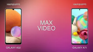 Samsung Galaxy A32 vs Samsung Galaxy A71 comparison